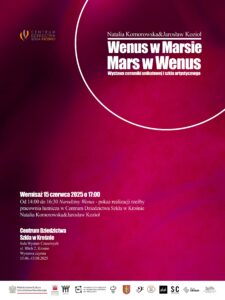 plakat do wystawy wenus w marsie mars w wenus