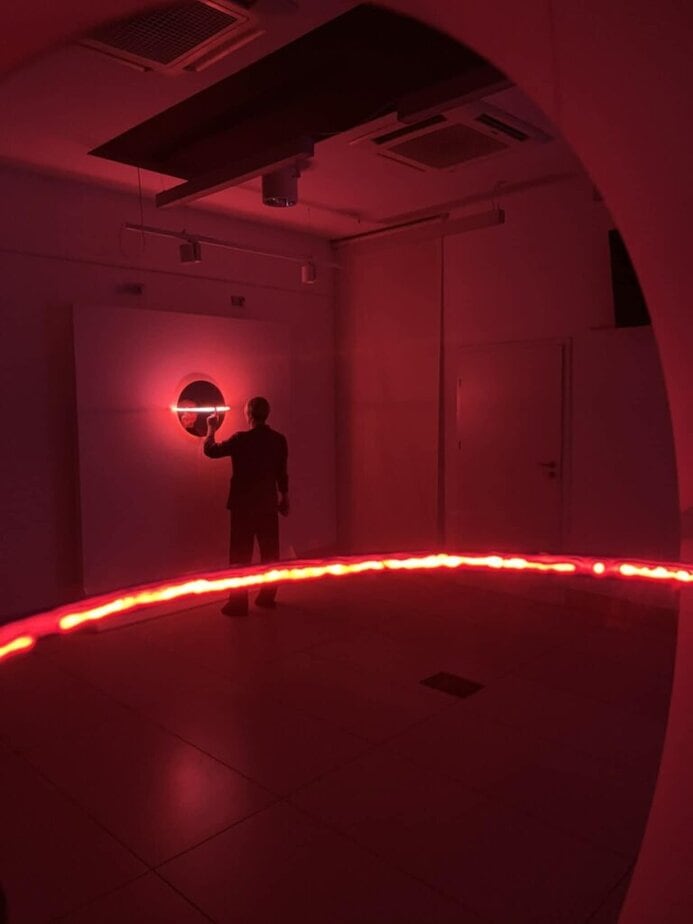 fragment wystawy Kamili Mróz w CDS Krosno