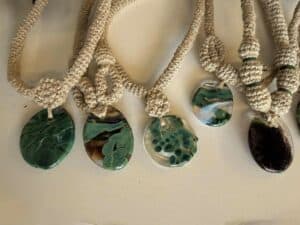Malachit - biżuteria za szkła w CDS Krosno