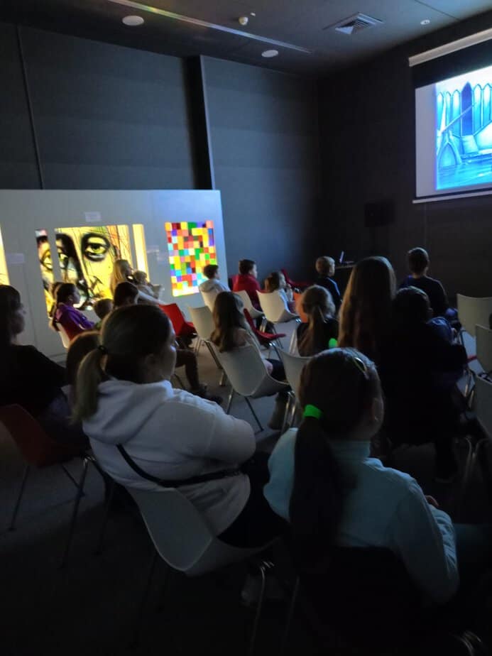 bajka w trakcie warsztatów w CDS